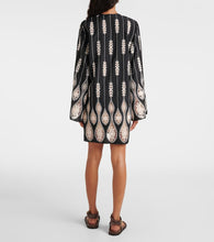 Johanna Ortiz Embroidered minidress