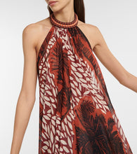 Johanna Ortiz Floral halterneck maxi dress