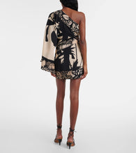 Johanna Ortiz Forest printed silk minidress