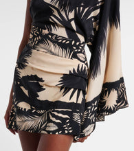 Johanna Ortiz Forest printed silk minidress