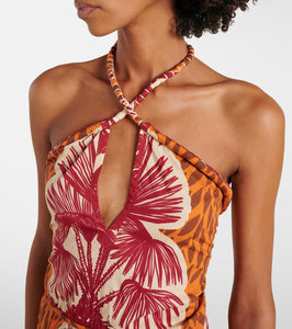 Johanna Ortiz Golden Bea printed cotton maxi dress