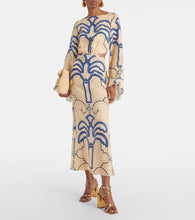 Johanna Ortiz Linen midi dress