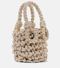 Johanna Ortiz Mini woven bucket bag