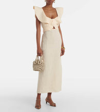 Johanna Ortiz Mini woven bucket bag