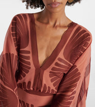 Johanna Ortiz Printed beach dress