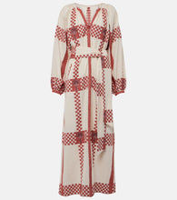 Johanna Ortiz Printed cotton midi dress. Johanna Ortiz 印花棉质中长连衣裙