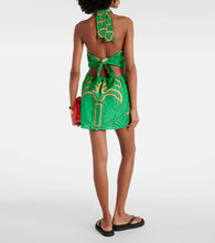 Johanna Ortiz Printed cotton minidress