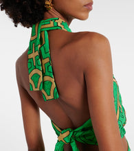Johanna Ortiz Printed cotton minidress