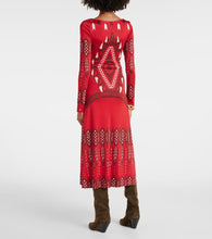 Johanna Ortiz Printed jersey midi dress