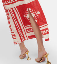 Johanna Ortiz Printed linen maxi dress