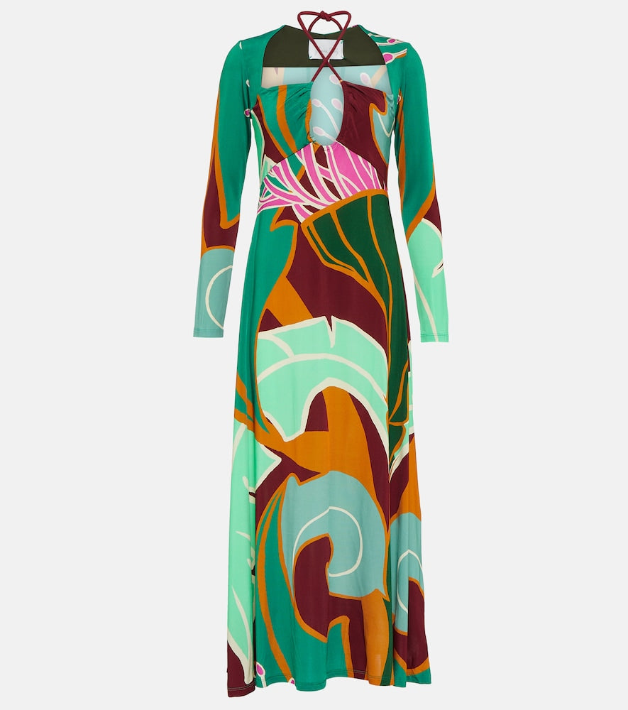 Johanna Ortiz Printed maxi dress. Johanna Ortiz 印花长裙