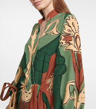 Johanna Ortiz Printed maxi wrap dress