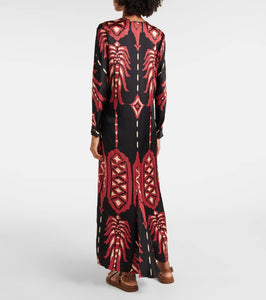 Johanna Ortiz Printed silk tunic