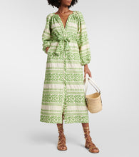 Johanna Ortiz Rimarima cotton voile midi dress
