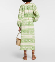 Johanna Ortiz Rimarima cotton voile midi dress