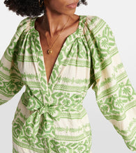 Johanna Ortiz Rimarima cotton voile midi dress
