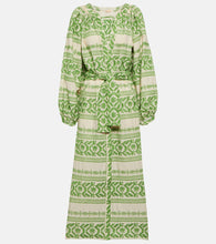Johanna Ortiz Rimarima cotton voile midi dress