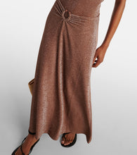 Johanna Ortiz Ring-detail embellished maxi skirt