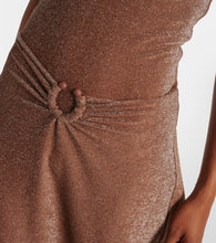 Johanna Ortiz Ring-detail embellished maxi skirt