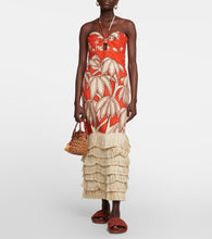 Johanna Ortiz Ruffle floral maxi dress