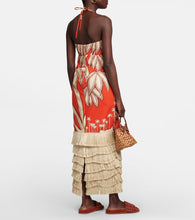 Johanna Ortiz Ruffle floral maxi dress