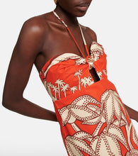 Johanna Ortiz Ruffle floral maxi dress
