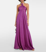 Johanna Ortiz Silk-blend maxi dress
