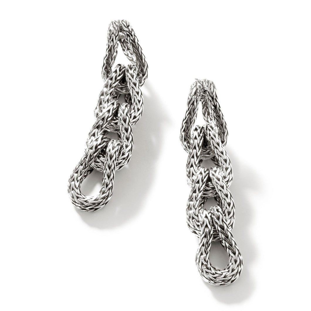 John Hardy Asli Link Drop Earrings