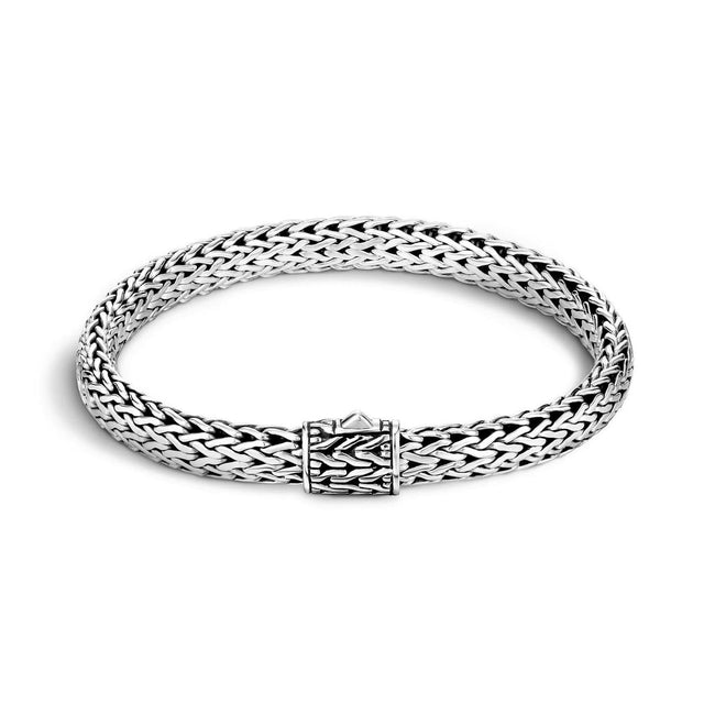 John Hardy Classic Chain 6.5mm Bracelet in Sterling Silver - Large