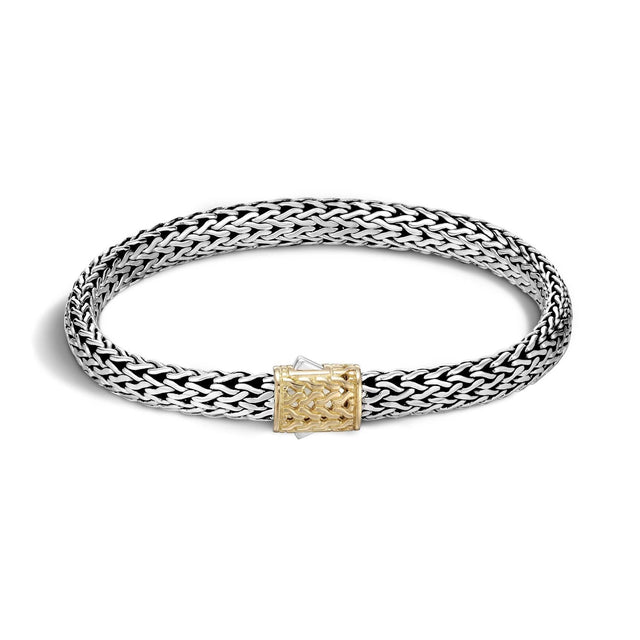 John Hardy Classic Chain 6.5mm Two-Tone Bracelet