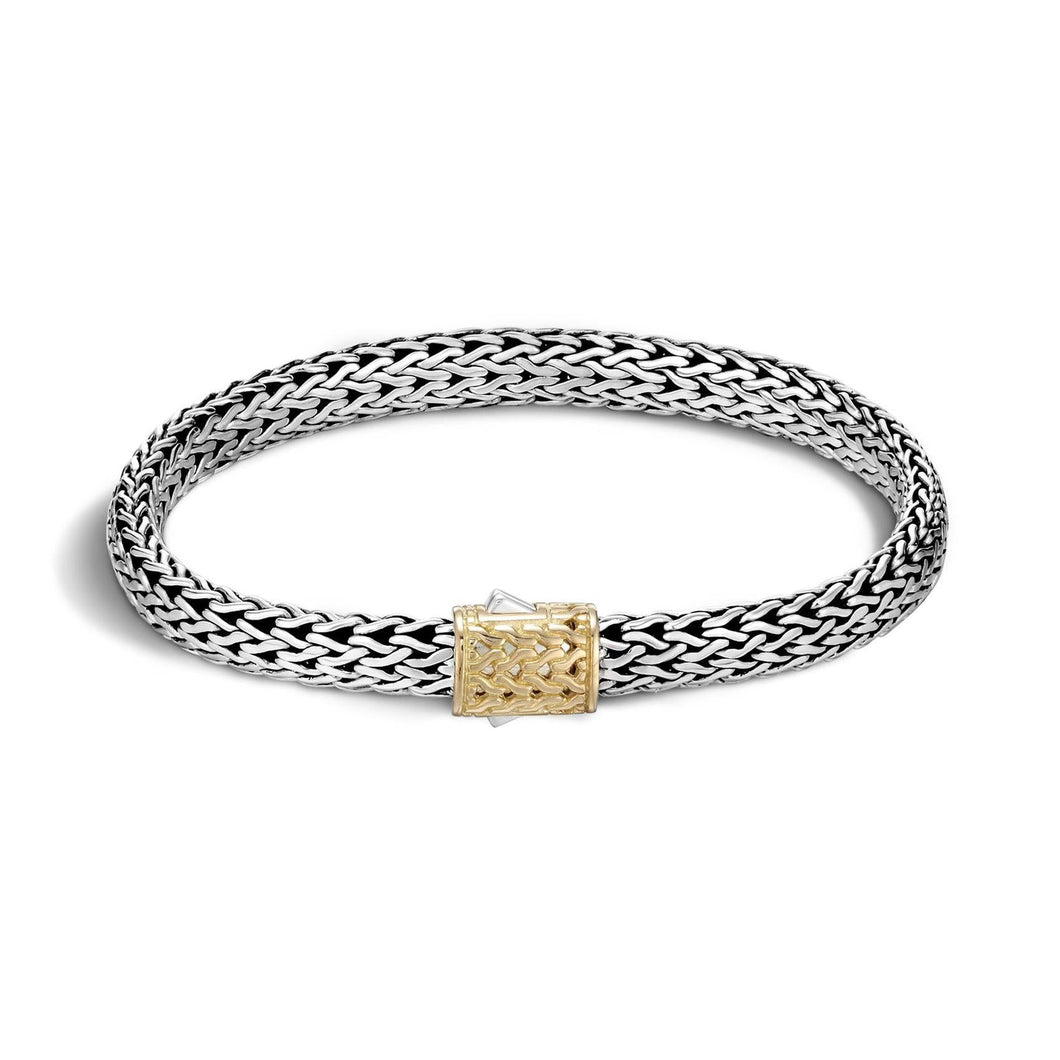 John Hardy Classic Chain 6.5mm Two-Tone Bracelet