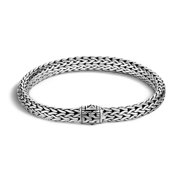 John Hardy Classic Chain 7.5mm Bracelet in Sterling Silver - Small