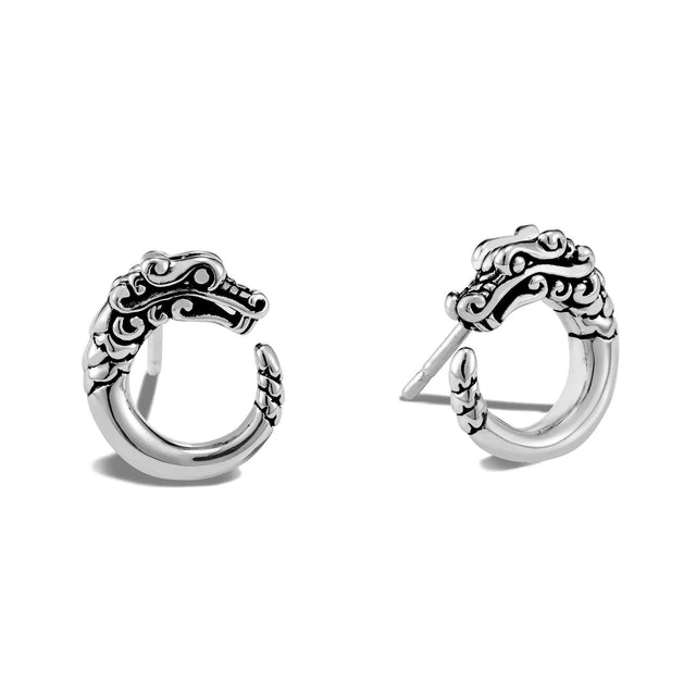 John Hardy Legends Naga Sterling Silver Stud Earrings
