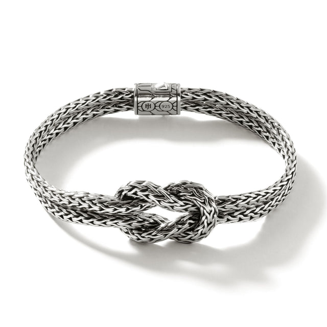 John Hardy Sterling Silver Bracelet | 6.25 - 6.5 Inches | Love Knot