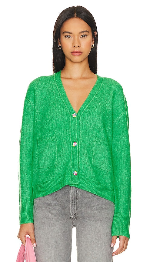 John & Jenn by Line Braxton Sweater in Green - John & Jenn by Line Braxton - Pull vert - John & Jenn by Line Braxton 绿色毛衣 - John & Jenn by Line Braxton Pullover in Grün - John & Jenn by Line Braxton 스웨터 그린 색상 - Maglione John & Jenn della Line Braxton in verde