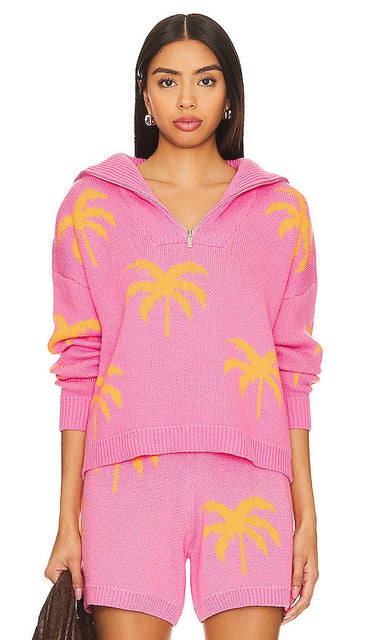 John & Jenn by Line Dylan Sweater in Pink - John & Jenn by Line Dylan - Pull rose - John & Jenn by Line Dylan 粉色毛衣 - John & Jenn by Line Dylan Pullover in Rosa - John & Jenn by Line Dylan 스웨터 핑크 색상 - Maglione John & Jenn della Line Dylan in rosa