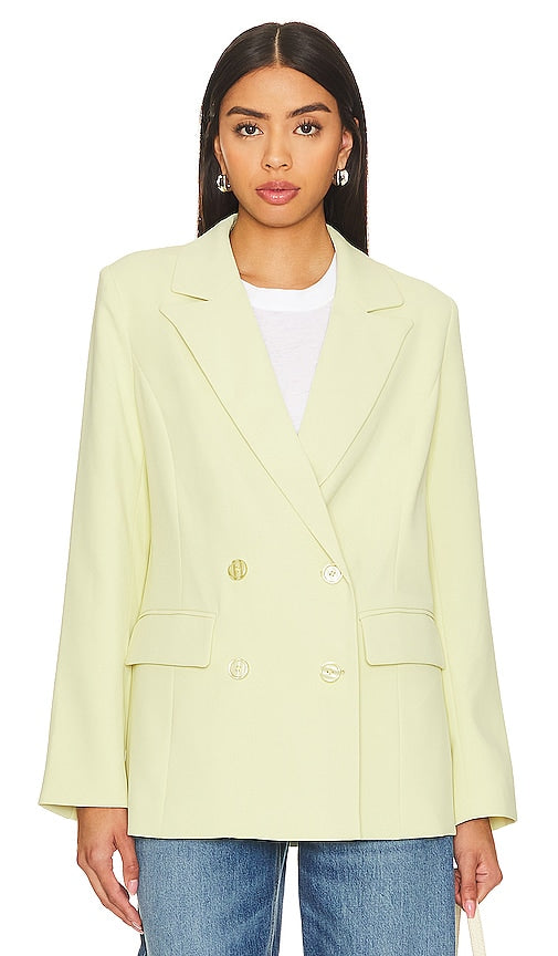 John & Jenn by Line Lincoln Blazer in Lemon