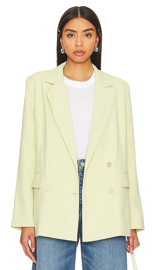 John & Jenn by Line Lincoln Blazer in Lemon - Blazer John & Jenn by Line Lincoln en citron - John & Jenn by Line 柠檬色林肯西装外套 - John & Jenn by Line Lincoln Blazer in Zitronengelb - John & Jenn by Line 링컨 블레이저 레몬 - John & Jenn di Line Lincoln Blazer in color limone