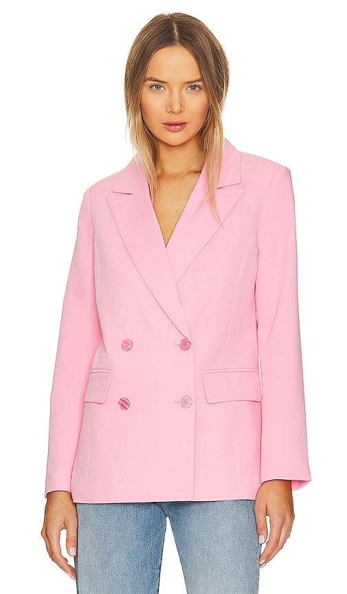 John & Jenn by Line Lincoln Blazer in Pink