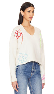 John & Jenn by Line Sonny Sweater in Ivory