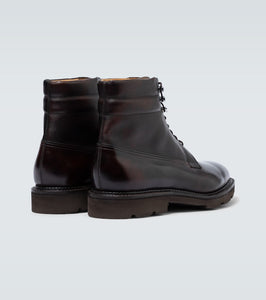 John Lobb Alder leather lace-up boots