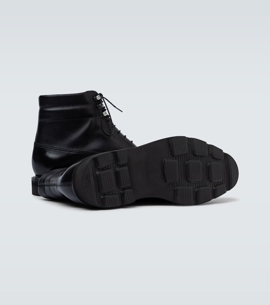 John Lobb Alder leather lace-up boots