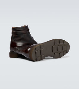John Lobb Alder leather lace-up boots
