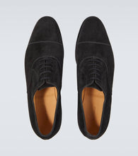 John Lobb City II suede Derby shoes