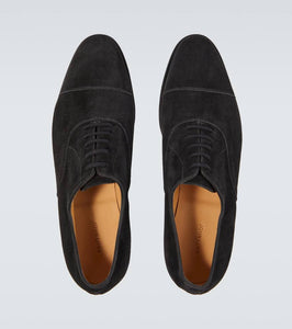 John Lobb City II suede Derby shoes