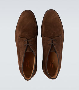 John Lobb Heywood suede desert boots