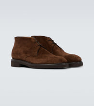 John Lobb Heywood suede desert boots
