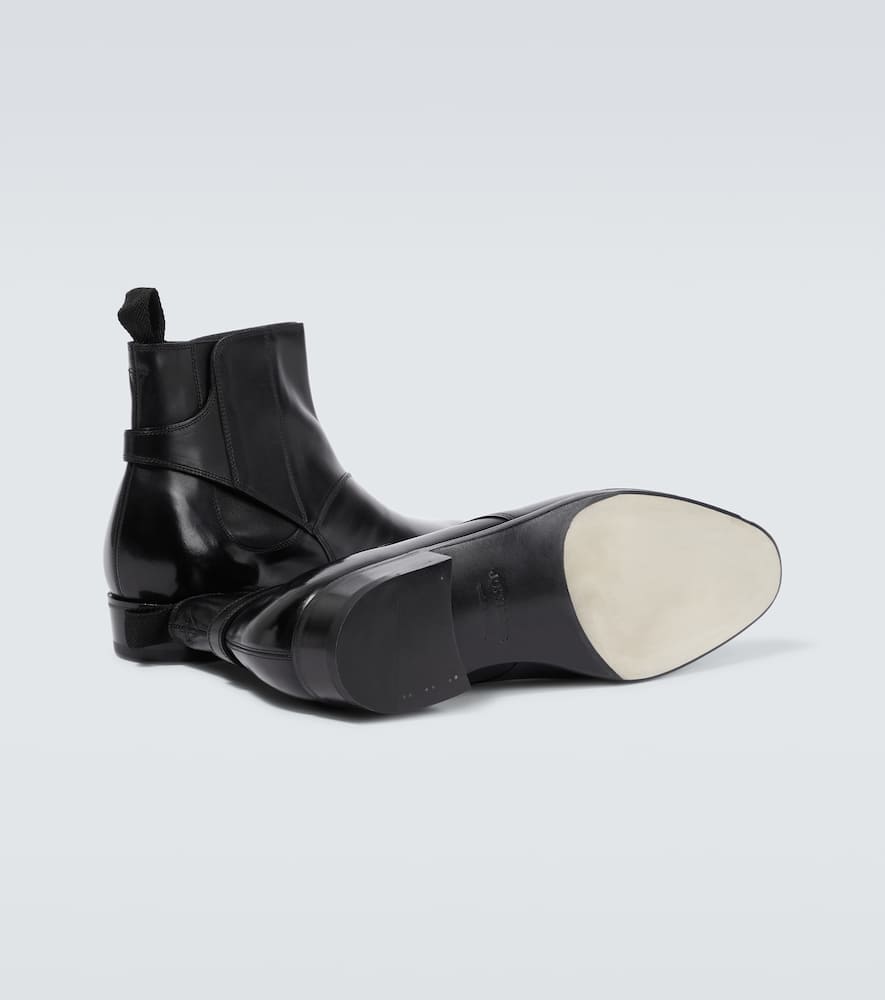 John Lobb Masons leather Chelsea boots