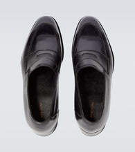 John Lobb Montgomery leather loafers