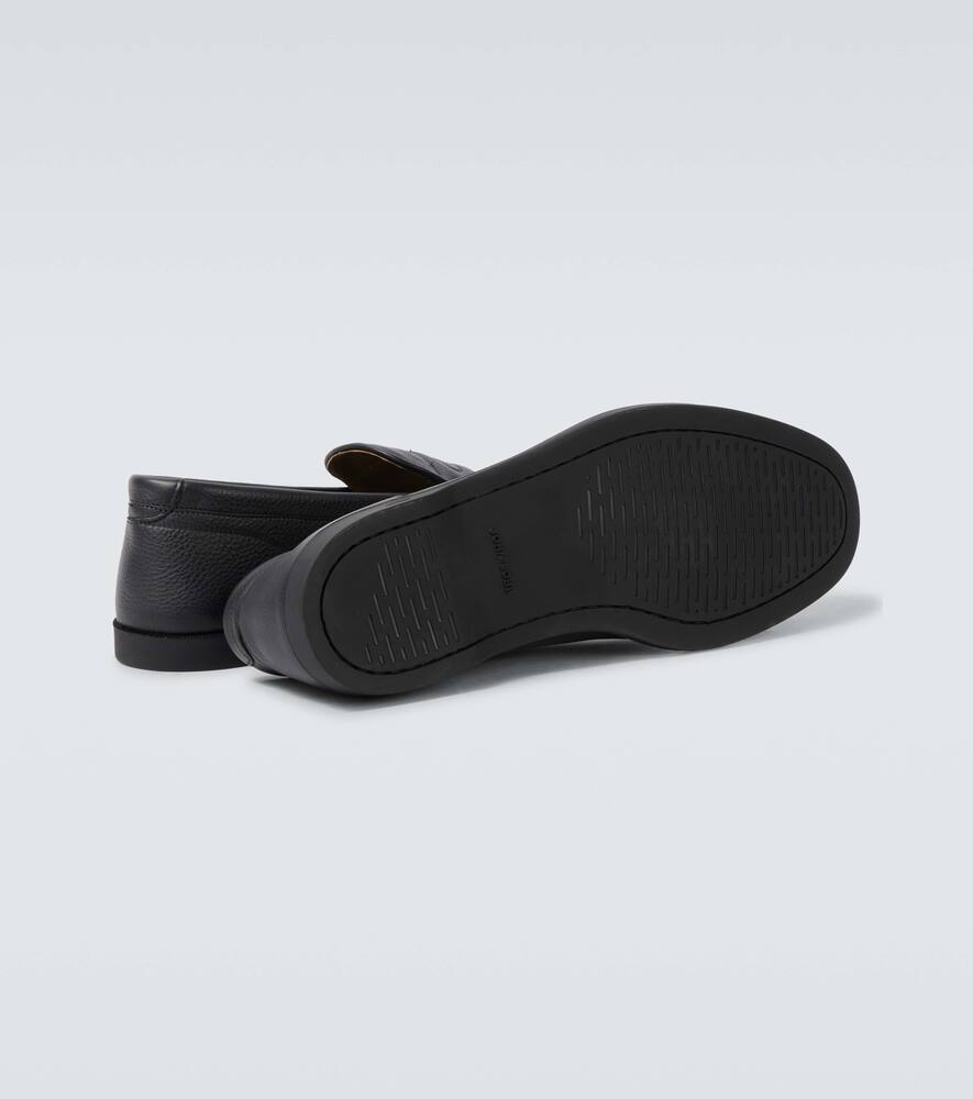 John Lobb Pace leather loafers